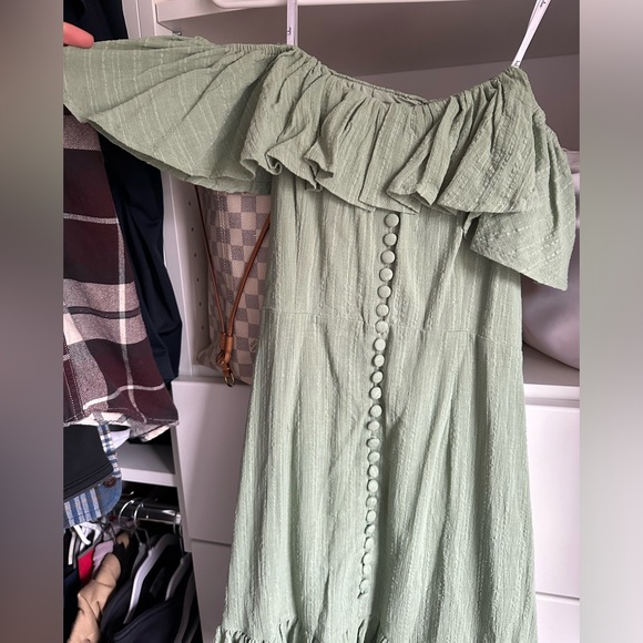 Sage Mini Dress - Picture 2 of 6